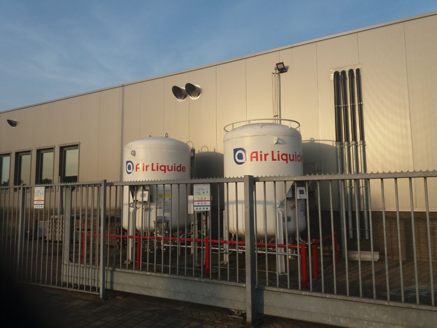 Air-Liquide installatie