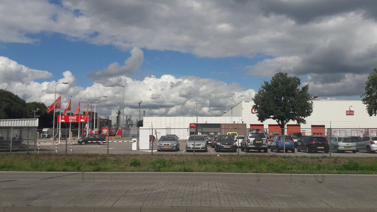 Coca-Cola-Cola fabrieterrein Tilburg