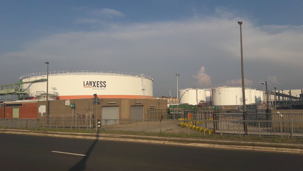 Lanxess-Belgie Antwerpen havengebied